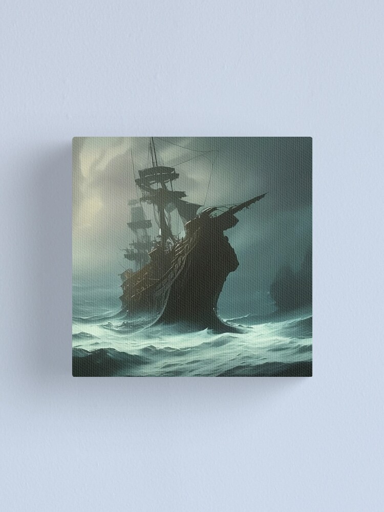 Ghostly Sails Poster Print