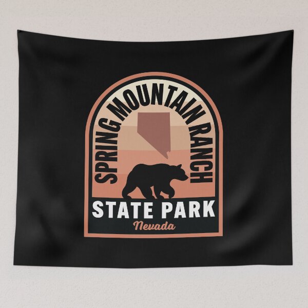 Item preview, Spring Mountain Ranch State Park NV Bear designed and sold by HalpinDesign.