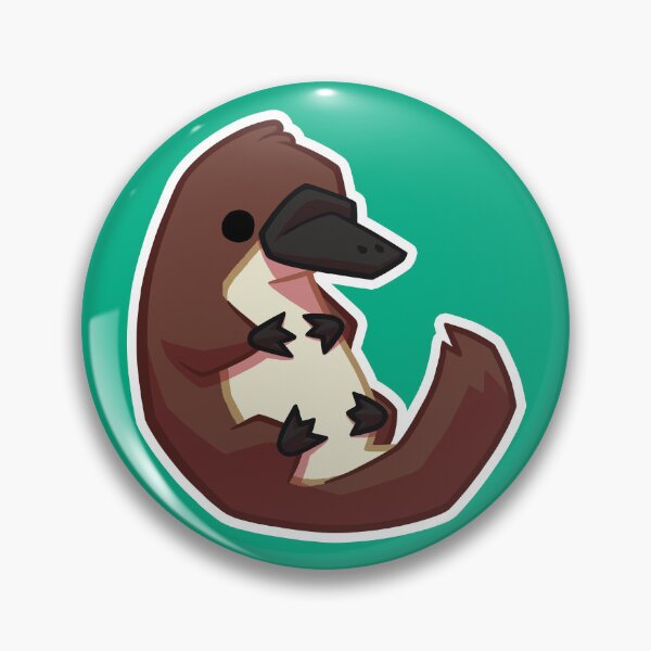 Item preview, Cute & Stylized Swirling Platypus designed and sold by PlainPlatypus.