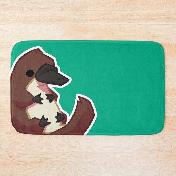 Item preview, Cute & Stylized Swirling Platypus designed and sold by PlainPlatypus.