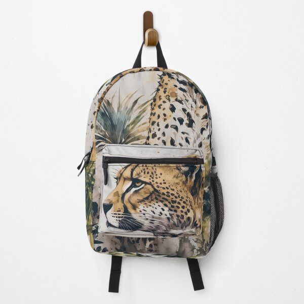 Item preview, Cheetah Jungle Wildlife Watercolor Art designed and sold by artsandsoul.