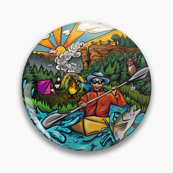 Item preview, Red River Gorge Wild Kayak Scene designed and sold by Ingrid Miller.