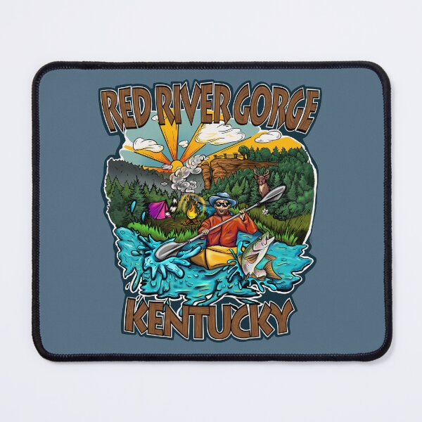 Item preview, Red River Gorge Wild Kayak Scene designed and sold by Ingrid Miller.