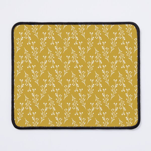 Item preview, Baby's Breath Florals in Yellow designed and sold by Blanca-and-Rose.