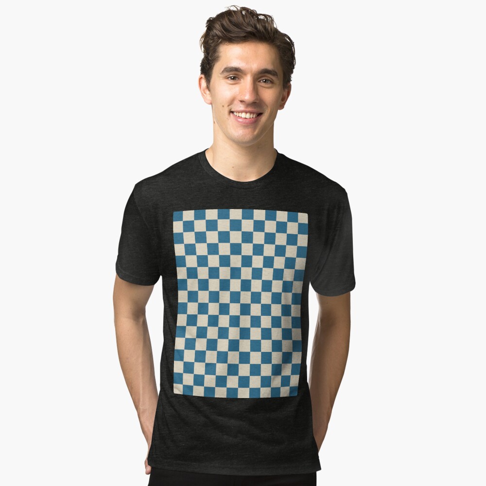 Checkerboard Check Checked Pattern in Pale Neutral Beige and White Canvas  Print for Sale by kierkegaard