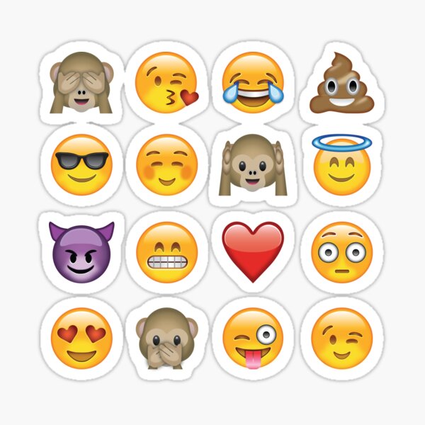 Sticker - emojis online kaufen