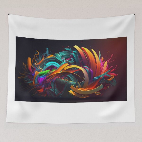 Item preview, Abstract Swirling Colour Forms  designed and sold by PeteRascal.