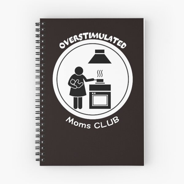 Item preview, OVERSTIMULATED MOMS CLUB  designed and sold by AH-Artcorner.