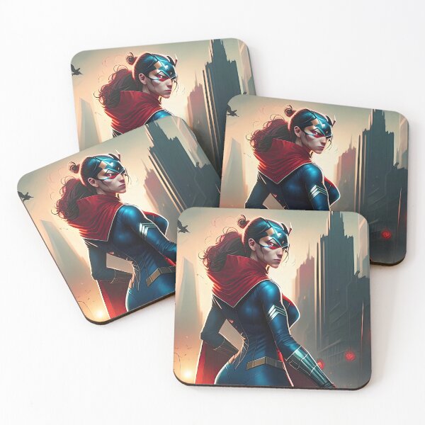 Item preview, Super heroine in the city designed and sold by ansaharju.