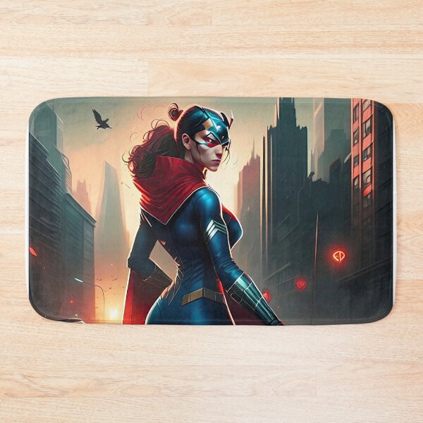 Item preview, Super heroine in the city designed and sold by ansaharju.