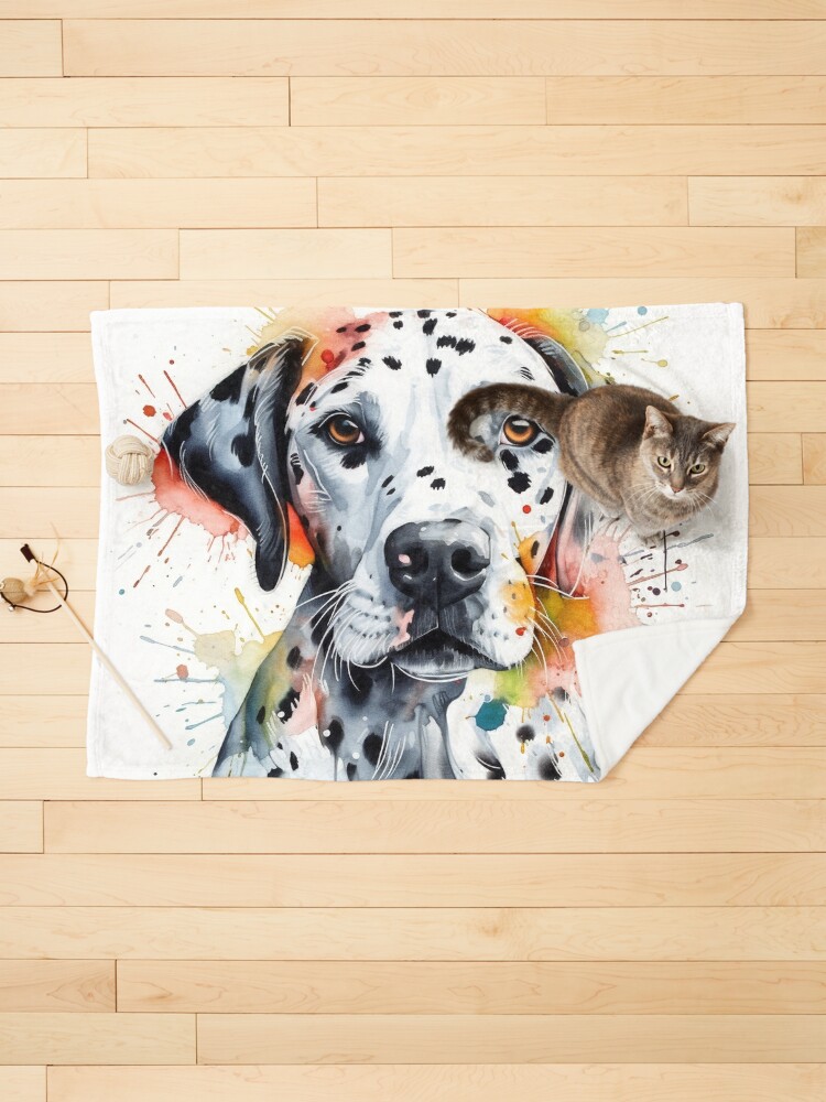 Dalmatian cheap spot blanket