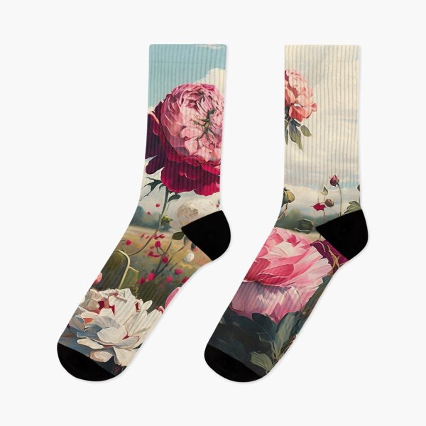 Item preview, Roses on a field designed and sold by Pluplys Galleria.