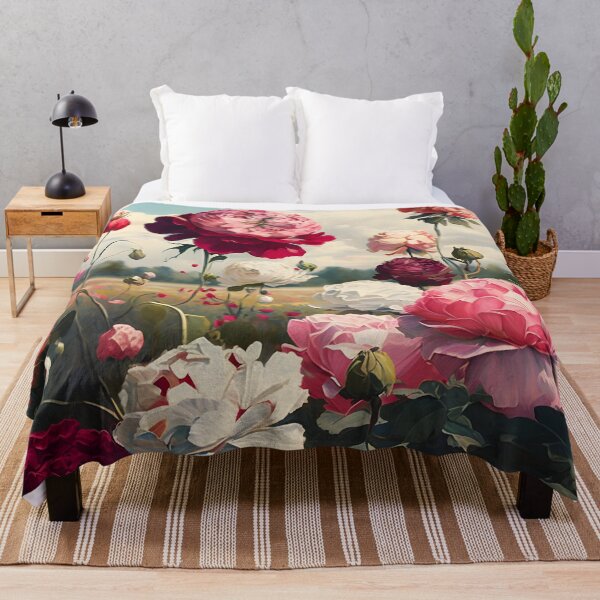 Item preview, Roses on a field designed and sold by Pluplys Galleria.