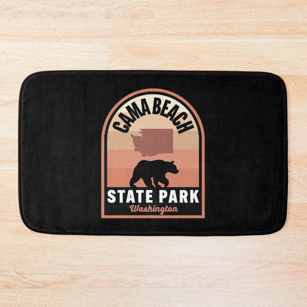 Item preview, Cama Beach State Park WA Bear designed and sold by HalpinDesign.