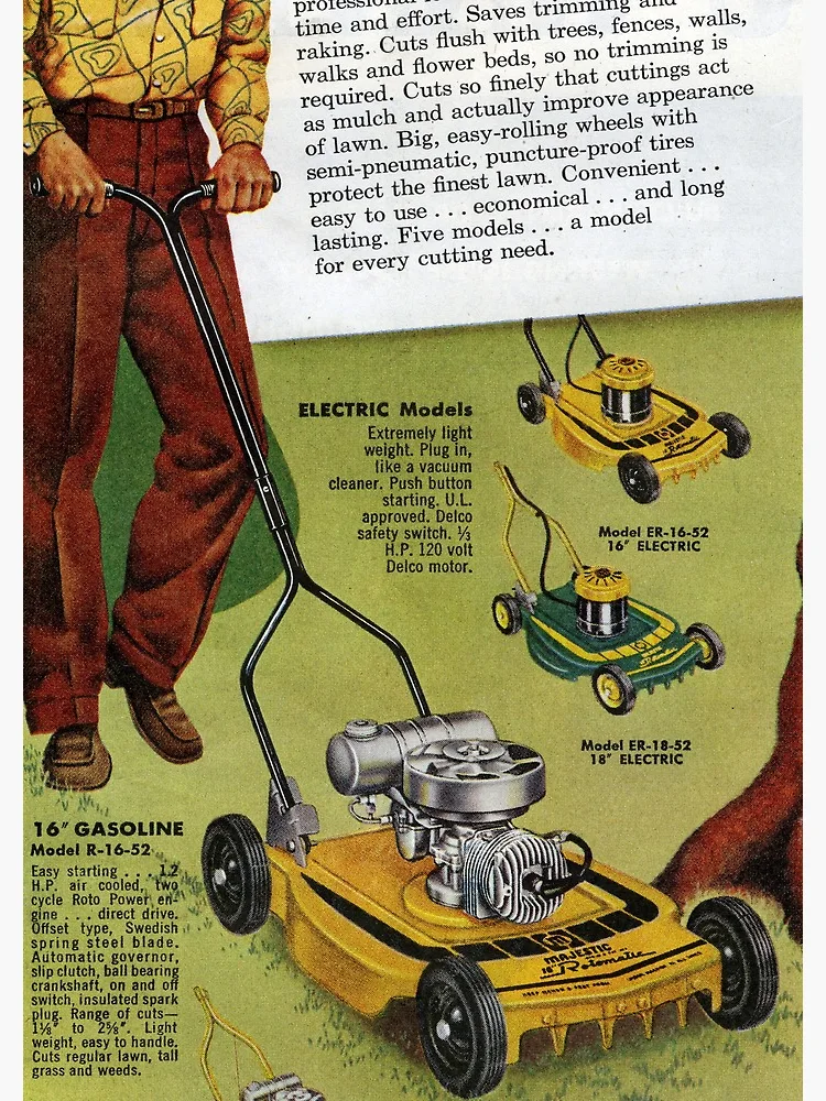 Classic Charm: The Fascination with Vintage Lawn Mowers - Joy of