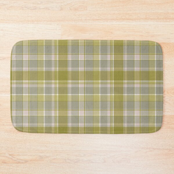 Item preview, Grey, olive tartan plaid. designed and sold by marinaklykva.