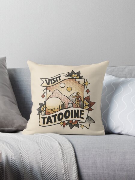 Vista previa del artículo con la obra «Visita Tatooine Tattoo por Tobe Fonseca», diseñado y vendido por Tobe Fonseca®.