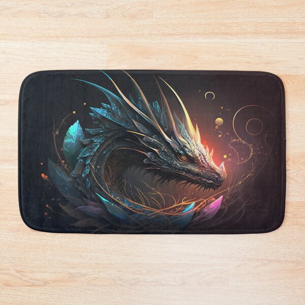 Item preview, Abstract Chinese Dragon Face Art designed and sold by PeteRascal.