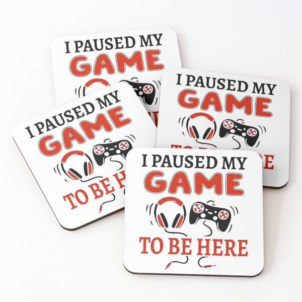 Item preview, I Paused My Game To Be Here designed and sold by SunsetGloww.