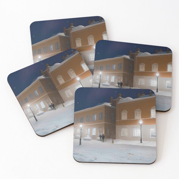 Item preview, Winter evening at old town designed and sold by ansaharju.