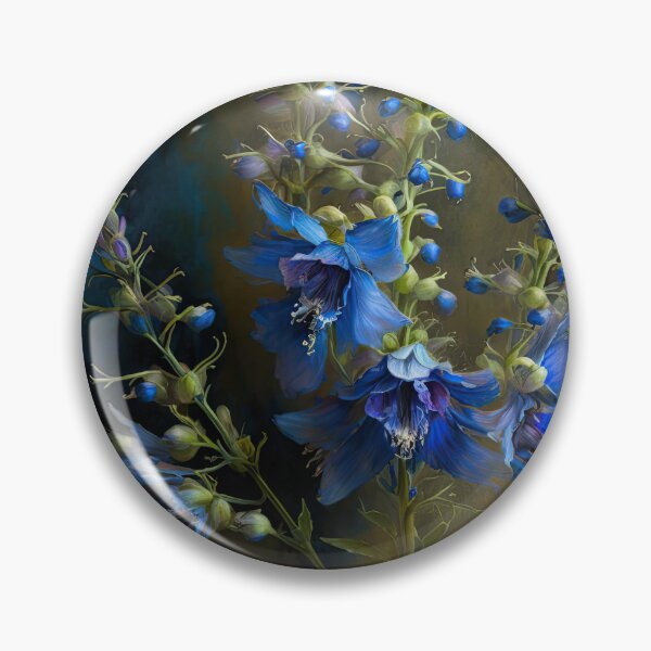 Item preview, Larkspur Flowers  designed and sold by Vanover Designs.