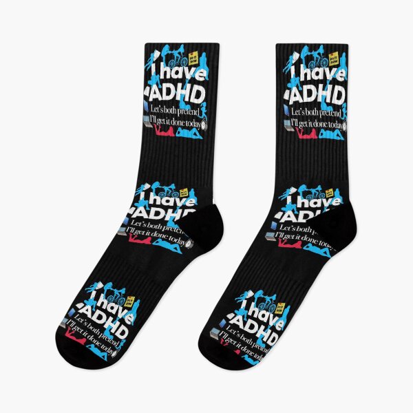 Item preview, Funny ADHD Quote - I have ADHD Let’s both pretend I’ll get it done today - Attention Deficit HyperActive Disorder | Neurodiversity | Neurodivergent | Neurodiverse designed and sold by MJDezigns.