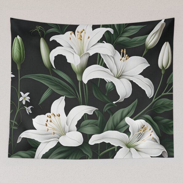 Item preview, White Lilies designed and sold by Pluplys Galleria.
