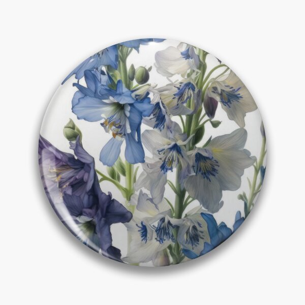 Item preview, Larkspur Flowers  designed and sold by Vanover Designs.