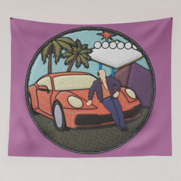 Item preview, Midlife Sportscar Merit Badge designed and sold by jephwho.