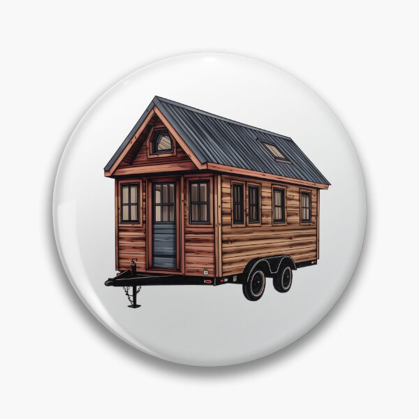 Item preview, Tiny House on Wheels sticker designed and sold by swells8.