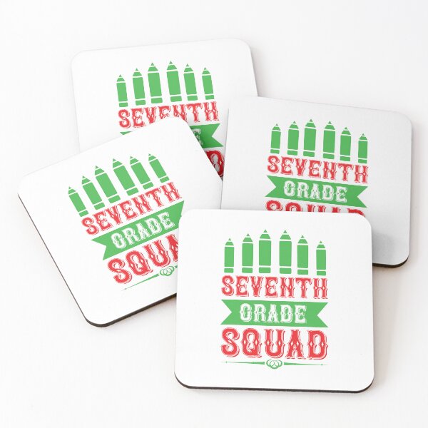 Item preview, SEVENTH GRADE SQUAD designed and sold by SticerOcean.