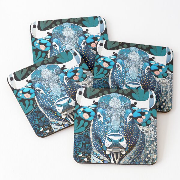Item preview, celestial bull designed and sold by L. ROCHE.