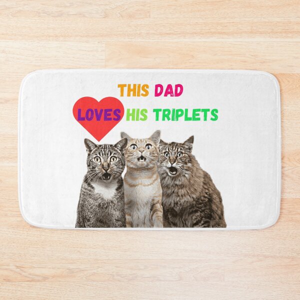 Item preview, This Dad Loves His Triplets designed and sold by Delnet ⭐⭐⭐⭐⭐.