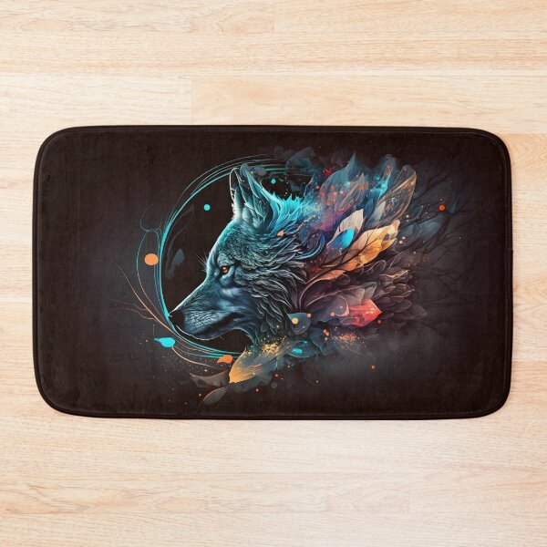 Item preview, Abstract Wolf Face Art designed and sold by PeteRascal.
