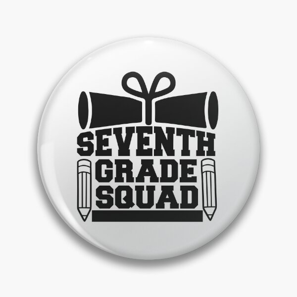 Item preview, SEVENTH GRADE SQUAD designed and sold by SticerOcean.