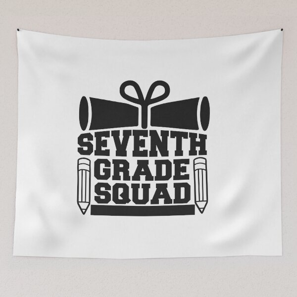 Item preview, SEVENTH GRADE SQUAD designed and sold by SticerOcean.
