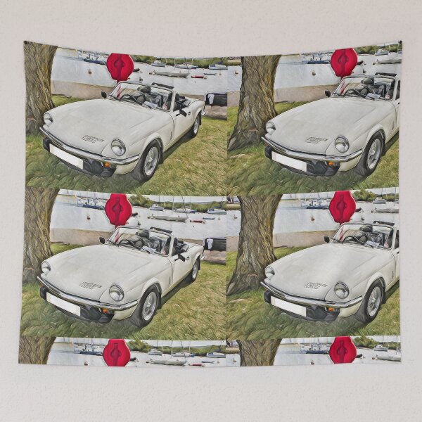 Item preview, Two seater spitfire sports car 1962 teeshirt clothes designed and sold by santoshputhran.