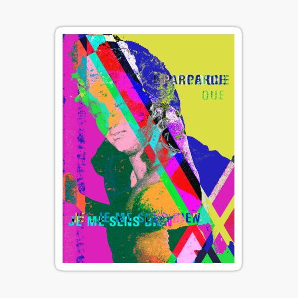 BECAUSE I FEEL GOOD Sticker