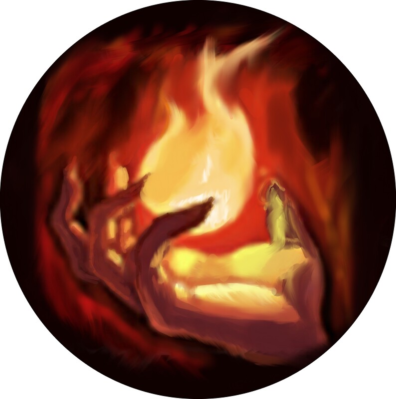 "Ignite symbol" Stickers by JamesAsh Redbubble