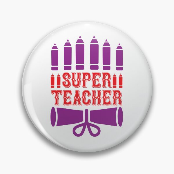 Item preview, SUPER TEACHER designed and sold by SticerOcean.