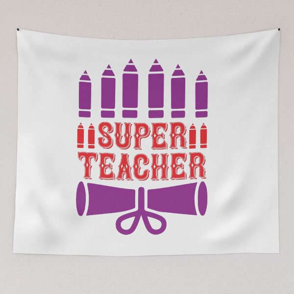 Item preview, SUPER TEACHER designed and sold by SticerOcean.