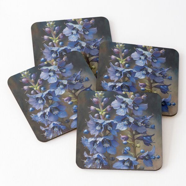 Item preview, Larkspur Flowers  designed and sold by Vanover Designs.