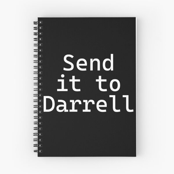 Item preview, Send it to Darrell, Funny Saying  designed and sold by RedArtsDesign.