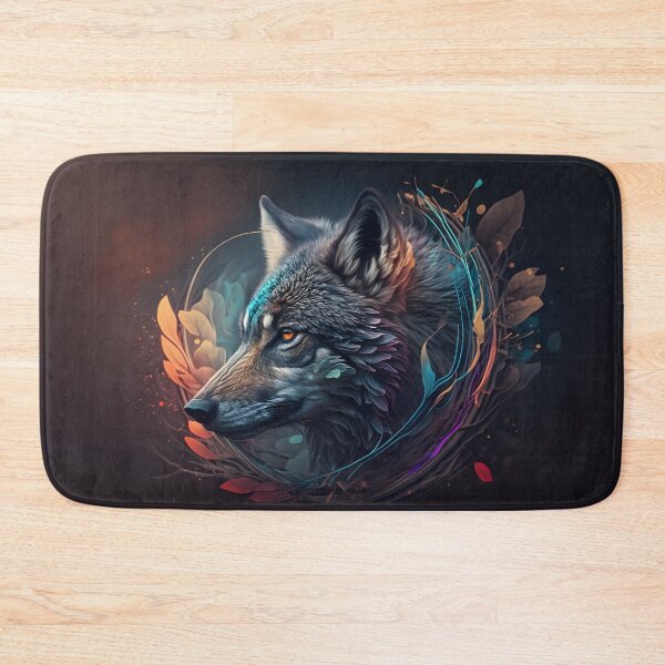 Item preview, Abstract Wolf Face Art designed and sold by PeteRascal.