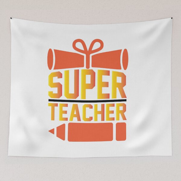Item preview, SUPER TEACHER designed and sold by SticerOcean.