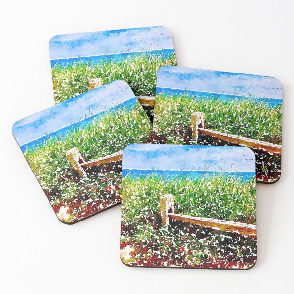 Item preview, Blue sky and beach grass Cape Cod designed and sold by Susan Gallup.
