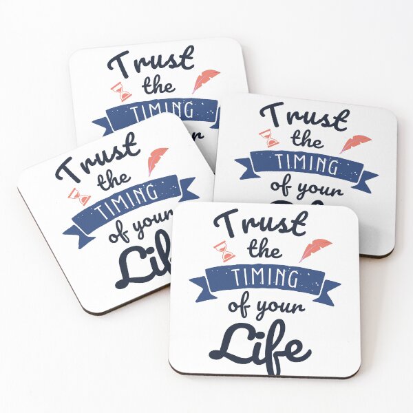 Item preview, Trust The Timing Of Your Life designed and sold by deepblueH.
