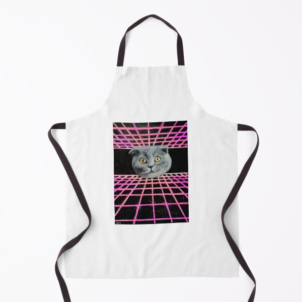 Item preview, Synthwave Cat Painting designed and sold by twistedfret.