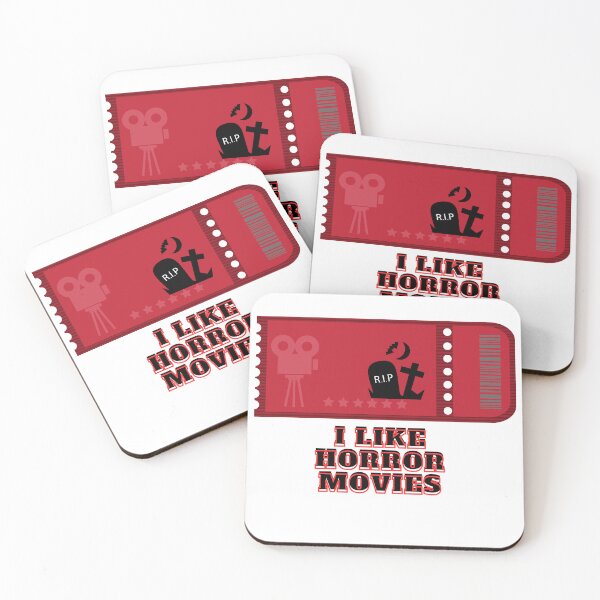 Item preview, I Like horror movies designed and sold by FraditaYasmin.