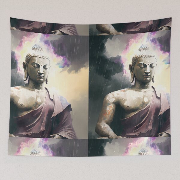 Item preview, thunderous buddha designed and sold by bharuarts.
